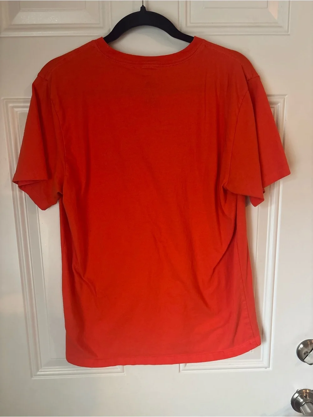 The North Face Orange Short Sleeve Logo Tee